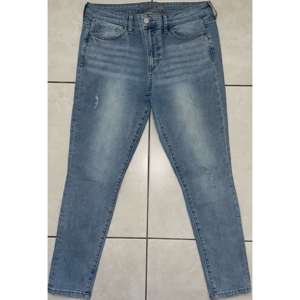 Joe’s Light Blue Skinny Jeans- Minor Distressed - Picture 3 of 16